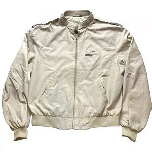 Members Only Off-White Bomber Jacket